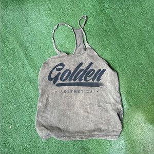 Golden Aesthetics tank top stringer